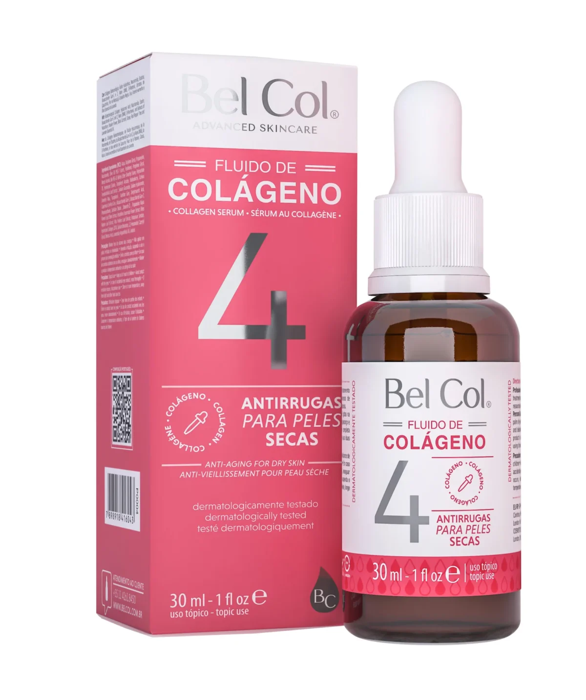 Bel Col 4- Fluido de Colagénio anti-idade