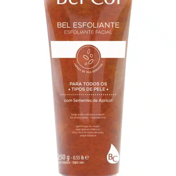 BEL ESFOLIANTE – ESFOLIANTE COM SEMENTES DE APRICOT -250 G