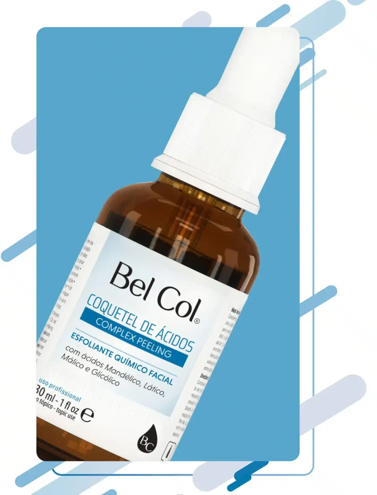 COQUETEL DE ÁCIDOS – ESFOLIANTE QUÍMICO FACIAL – 30ML - Image 2