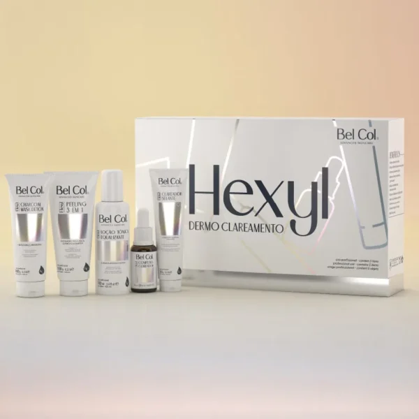 BOX PARA DERMOCLAREAMENTO HEXYL – 5 ITENS