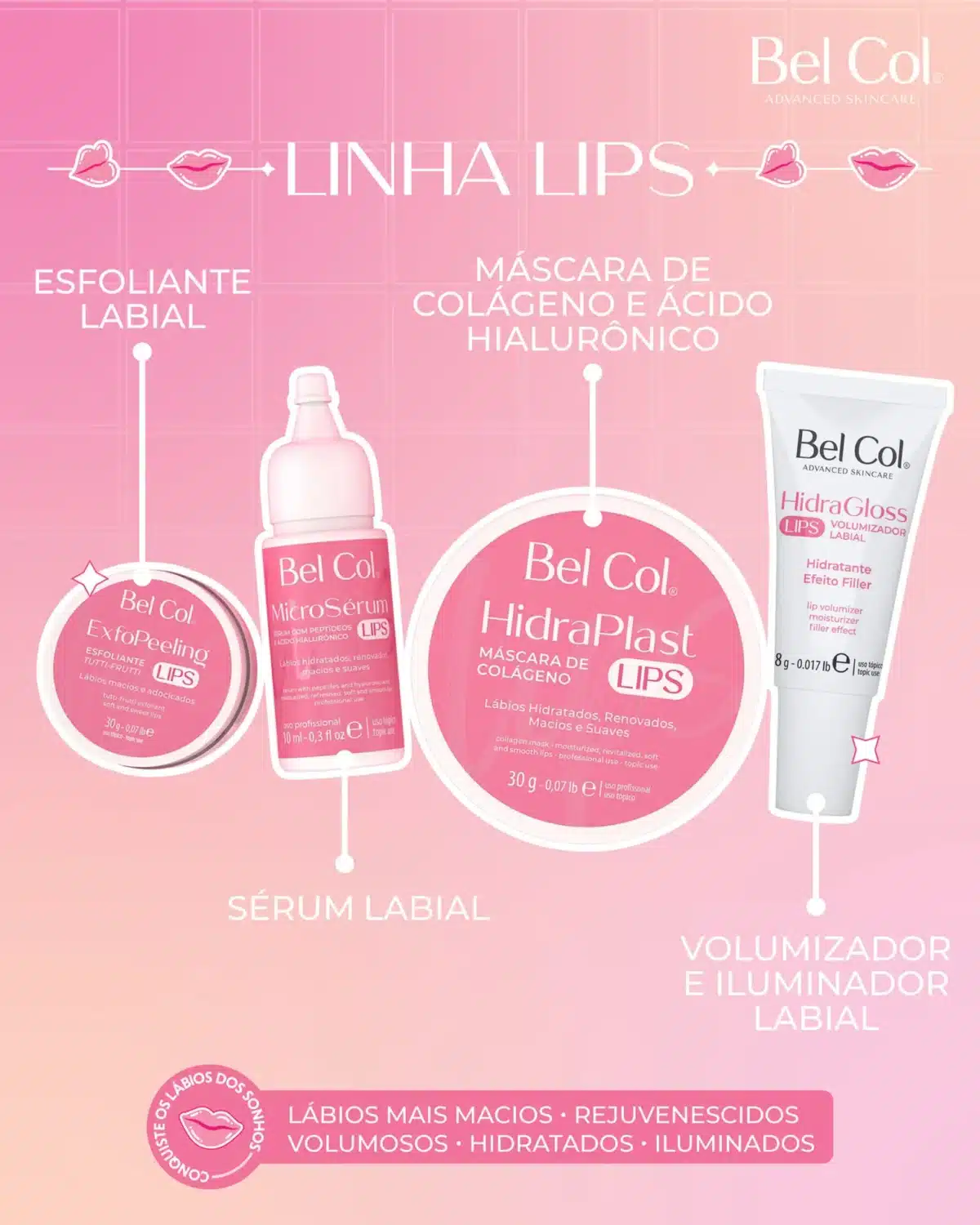 KIT HIDRALIPS – CUIDADO PARA OS LÁBIOS