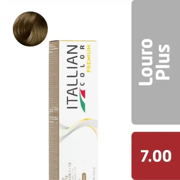 Coloração  Itallian Color Premium 60G Louro Plus  7.00