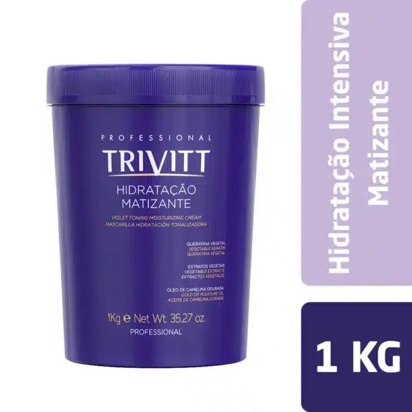 Hidratação Intensiva Matizante Trivitt 1 KG