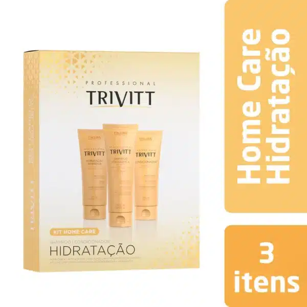 Kit Home Care Trivitt Com Hidratação Intensiva