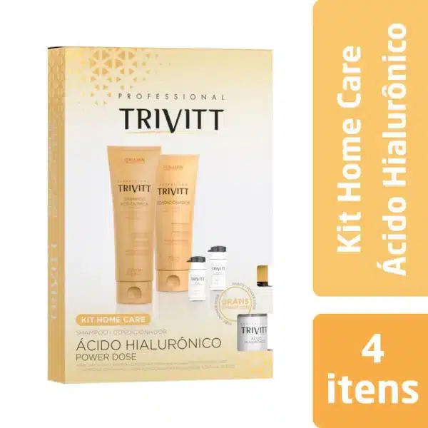 Kit Home Care com Power Dose Ácido Hialurônico.